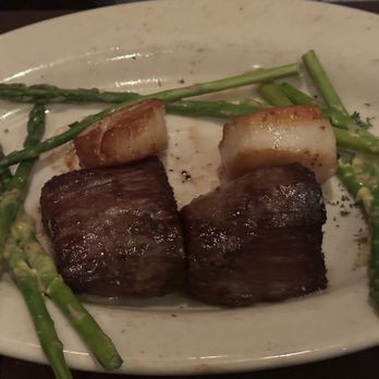 Ranch Steakhouse - 8 oz Wagyu filet with scallops (2) - Wagyu $30 per oz, scallops $24 - Steakhouses Near Me - Oklahoma City, Oklahoma Ranch Steakhouse - 8 oz Wagyu filet with scallops (2) - Wagyu $30 per oz, scallops $24 - Steakhouses Near Me - Oklahoma City, Oklahoma