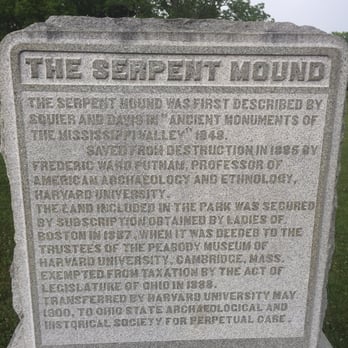 Serpent Mound - Landmarks & Historical Buildings Near Me - Peebles, Ohio