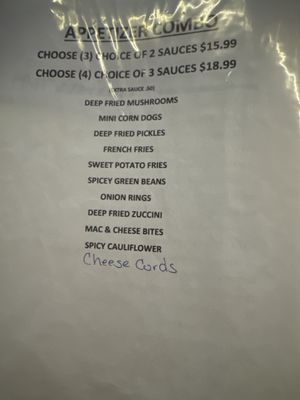 Menu photo 3 Hideaway Bar and Grill Globe, AZ
