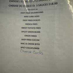 Hideaway Bar and Grill - Appetizer combo