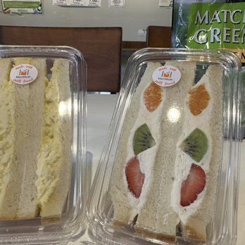 Tokyo Central - Egg sandwich. Excellent. Fruit sandwich prettt good - International Grocery Near Me - Gardena, California