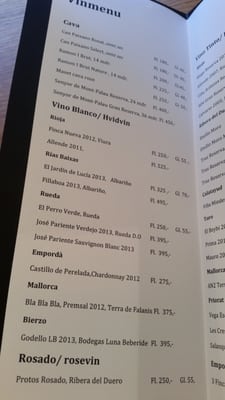 Menu photo 1 Cava Bar København, Menu photo 1 Cava Bar København,
