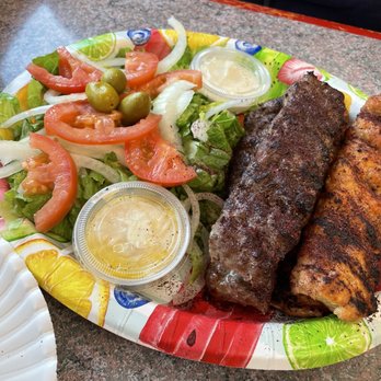 Fattoush Restaurant - Beef & chicken kebabs with salad/bread - Middle Eastern Near Me - Lincoln, Nebraska Fattoush Restaurant - Beef & chicken kebabs with salad/bread - Middle Eastern Near Me - Lincoln, Nebraska