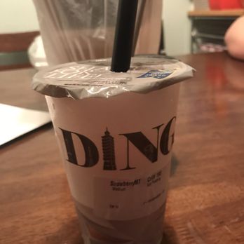 Ding Tea Bolsa - My strawberry milk tea..threw me off a bit with the bin see through cup. - Coffee & Tea Near Me - Westminster, California Ding Tea Bolsa - My strawberry milk tea..threw me off a bit with the bin see through cup. - Coffee & Tea Near Me - Westminster, California