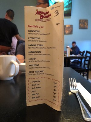 Menu photo 4 Mongo Bongo New Westminster, BC