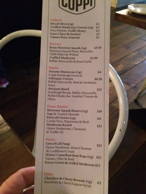 Menu photo 5 Coppi Belfast, BFS
