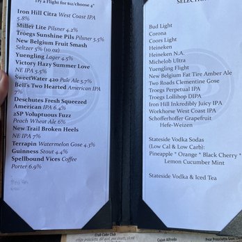 B2 Bistro + Bar - Menu - Cocktail Bars Near Me - West Reading, Pennsylvania