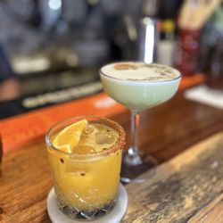 Tostevere - Passionfruit margarita and basil sour cream