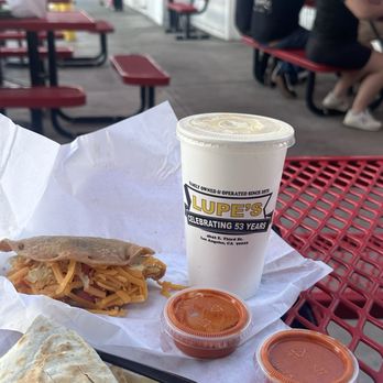 Lupe's Burritos - Taco Dorado - Food Stands Near Me - Los Angeles, California