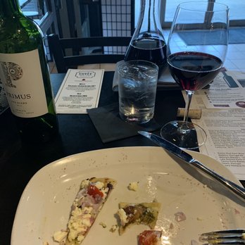 Cuvee Wine Table - Cabernet and flat bread pizza - Wine Bars Near Me - Louisville, Kentucky