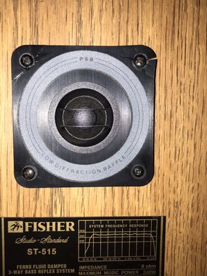 fisher st 925 speakers