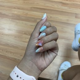 My first gel set from Ting. She has me hooked My first gel set from Ting. She has me hooked