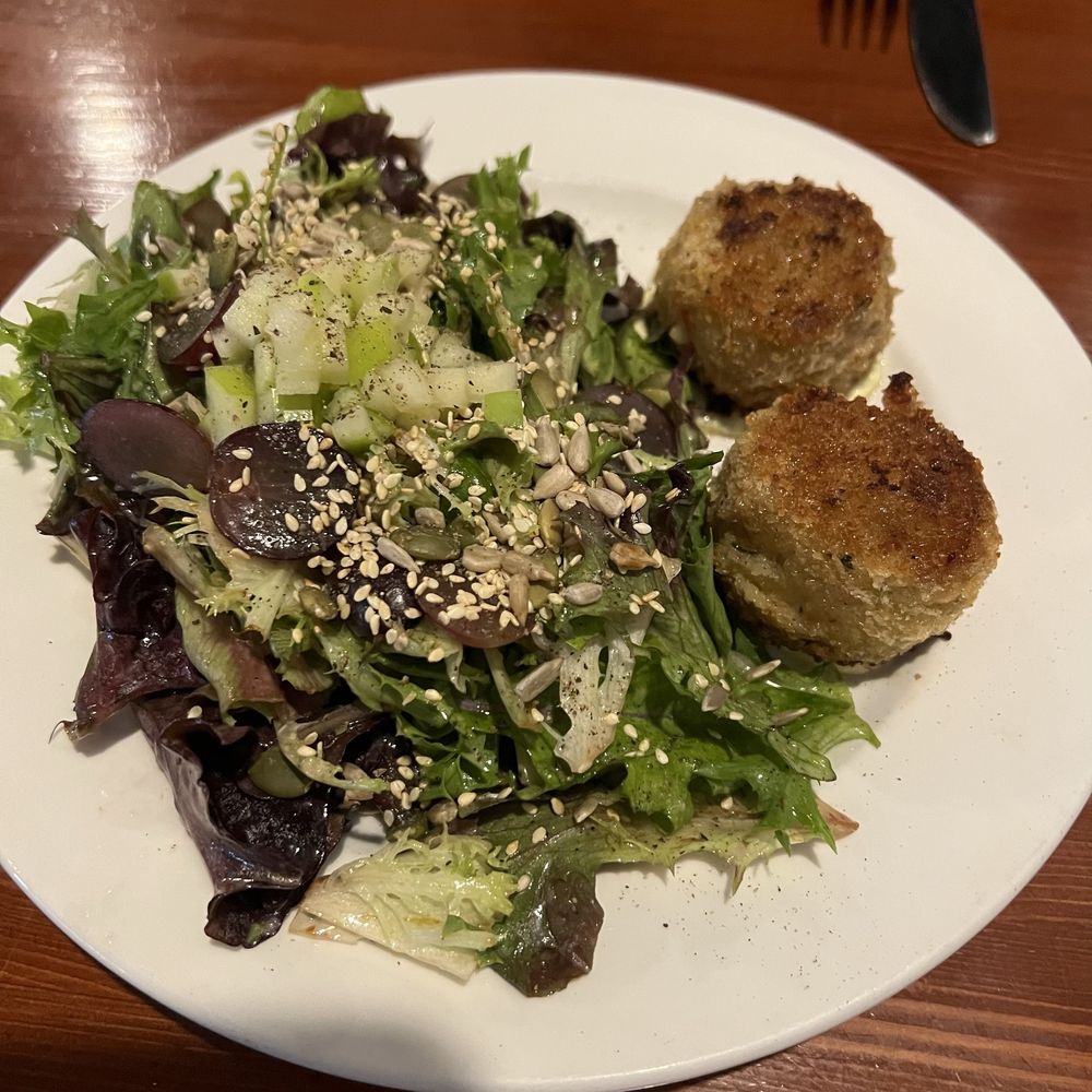 Heron Rock Bistro - Crab ( shrimp) cakes missed the mark - Breakfast & Brunch Near Me - Victoria, British Columbia