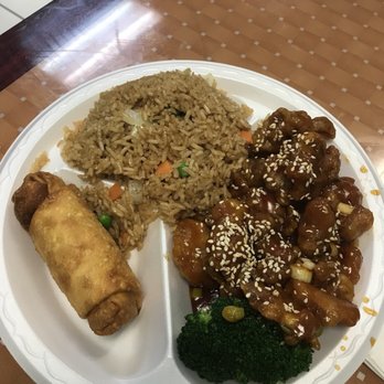 Beijing Express - Sesame chicken combo with fried rice $7.80 - Chinese Near Me - Tempe, Arizona