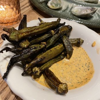 St. Anselm - Okra app (sauce is spicy) - Steakhouses Near Me - Washington, DC, District of Columbia St. Anselm - Okra app (sauce is spicy) - Steakhouses Near Me - Washington, DC, District of Columbia