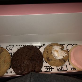 Crumbl - Gilbert - Chocolate chip, Nutella, S'mores and an Iced Sugar cookie. - Bakeries Near Me - Gilbert, Arizona