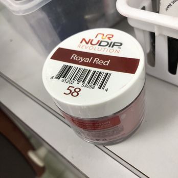 Top Nails Salon - SNS Royal Red is my FAVES - Nail Salons Near Me - Atlanta, Georgia