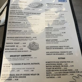 Alice's - Menu - American Near Me - Canonsburg, Pennsylvania