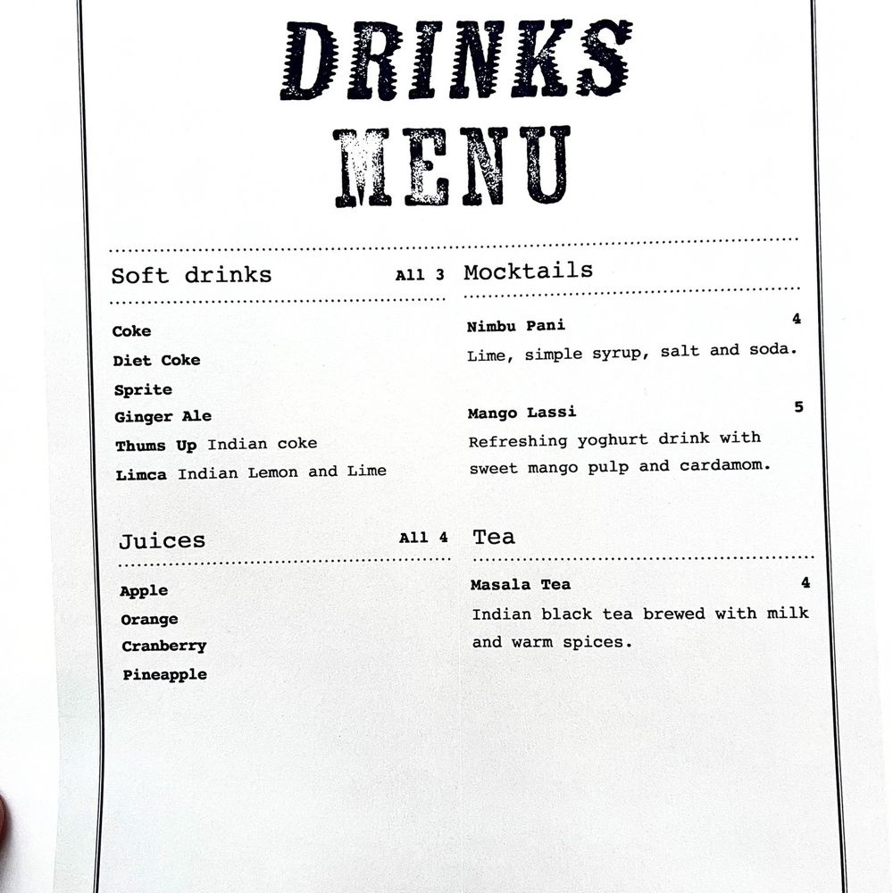 Big Tikka - Drink menu - Indian Near Me - Asheville, North Carolina Big Tikka - Drink menu - Indian Near Me - Asheville, North Carolina