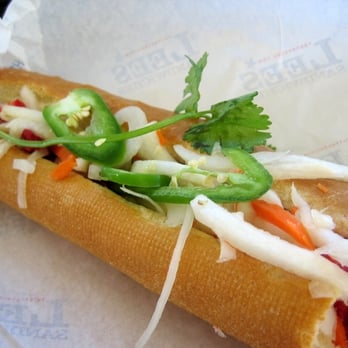 Lee's Sandwiches - Average banh mi (photographed by Dave Hong) - Vietnamese Near Me - Alhambra, California Lee's Sandwiches - Average banh mi (photographed by Dave Hong) - Vietnamese Near Me - Alhambra, California