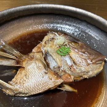 Zen Japanese Restaurant - Simmered Sea Beam head - Japanese Near Me - Markham, Ontario Zen Japanese Restaurant - Simmered Sea Beam head - Japanese Near Me - Markham, Ontario