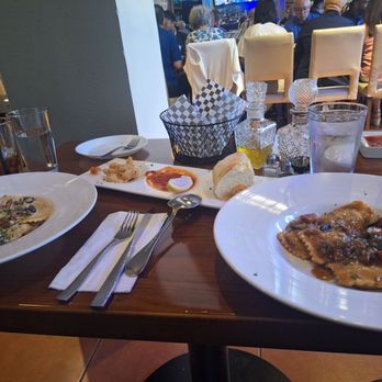Cantinetta - Ravioli - Mushroom to the left and beef to the right. - Italian Near Me - Las Vegas, Nevada Cantinetta - Ravioli - Mushroom to the left and beef to the right. - Italian Near Me - Las Vegas, Nevada