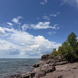 Temperance River State Park - Part of the public beach