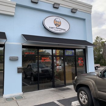 Tony Pepperoni - Outside Tony Pepperoni! They have delivery for a reasonably limited area. - Pizza Near Me - Atlantic Beach, Florida