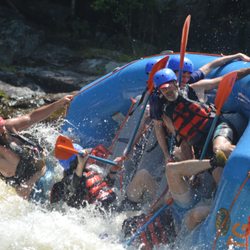 Maine Rafting Expeditions - Successful surfing