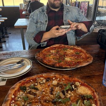 Hutchins Garage - Me and Dan H documenting our lunch! - Pizza Near Me - Durham, North Carolina Hutchins Garage - Me and Dan H documenting our lunch! - Pizza Near Me - Durham, North Carolina