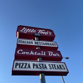 Little Toni's - Signage outside - Pizza Near Me - North Hollywood, California