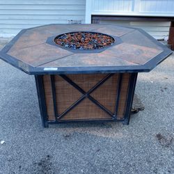 The Catch All - Gas or propane outdoor fireplace