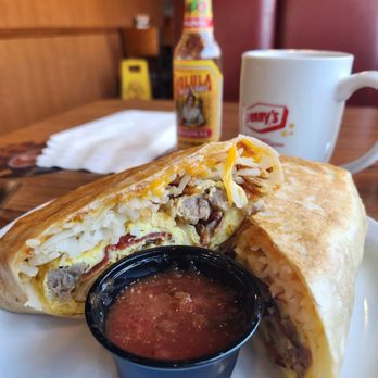Denny's - Breakfast burrito was huge and yummy - Breakfast & Brunch Near Me - Annapolis, Maryland