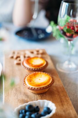 Bake Cheese Tart by null