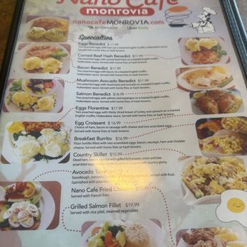 Nano Cafe - American Near Me - Monrovia, California
