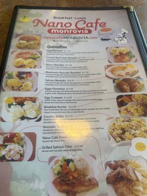 Menu photo 4 Nano Cafe Monrovia, CA