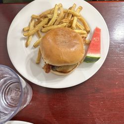 Newcastle Griddle - The burger