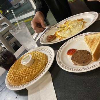 Waffle House - Austin - Waffle and eggs - Breakfast & Brunch Near Me - Austin, Texas