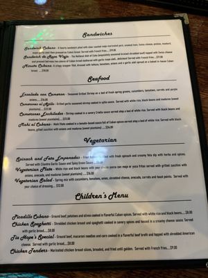 Menu photo 4 Havana Heights Friendswood, TX