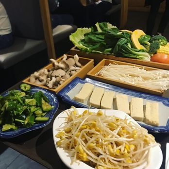 Happy Lamb Hot Pot - Veggies, cucumber salad, tofu - Chinese Near Me - Flushing, New York Happy Lamb Hot Pot - Veggies, cucumber salad, tofu - Chinese Near Me - Flushing, New York