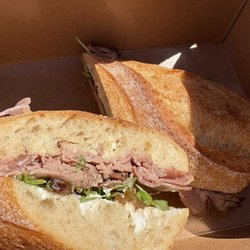 Sawyer's - Roast Beef, Horseradish, Blue Cheese on Baguette