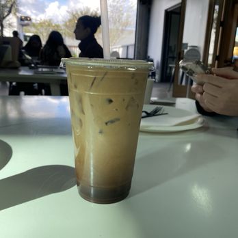 The Parlor - Iced latte - Pizza Near Me - Tustin, California