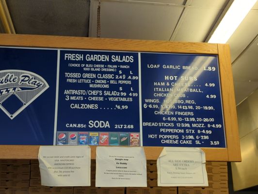 Double Play Pizza by null