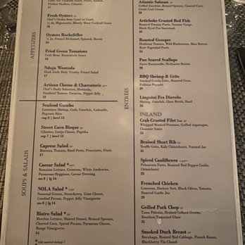 M Bistro - Menu 8/2022 - New American Near Me - New Orleans, Louisiana M Bistro - Menu 8/2022 - New American Near Me - New Orleans, Louisiana