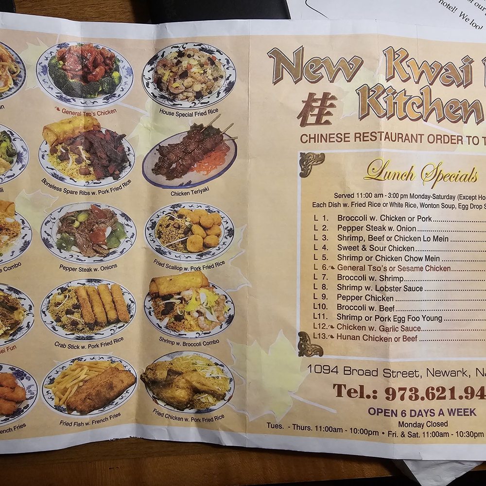 Kai Lam Kitchen - Menu - Chinese Near Me - Newark, New Jersey