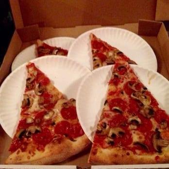 More Home Slice Pizza - Pepperoni & mushroom - Pizza Near Me - Austin, Texas More Home Slice Pizza - Pepperoni & mushroom - Pizza Near Me - Austin, Texas