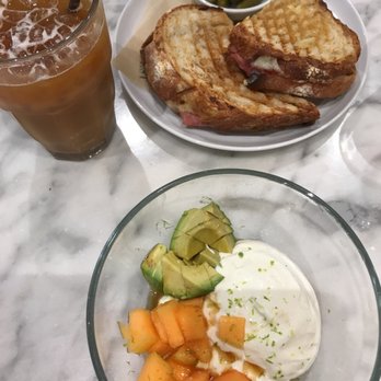 Mr West Cafe Bar Downtown - Grilled cheese w/ ham, avo yogurt + cold brew on the side! Perfect On a sunny seattle day! ~$23 meh.. - Bars Near Me - Seattle, Washington Mr West Cafe Bar Downtown - Grilled cheese w/ ham, avo yogurt + cold brew on the side! Perfect On a sunny seattle day! ~$23 meh.. - Bars Near Me - Seattle, Washington