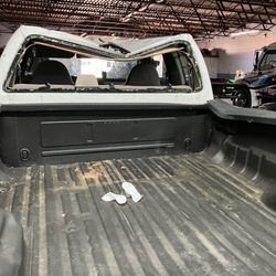 Interstate Garage - Truck bed after accident