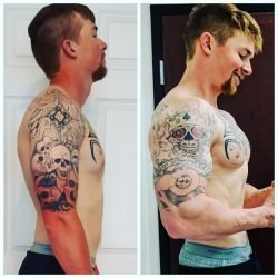 Pursuit Training & Performance Gym - Before after nutrition transformation