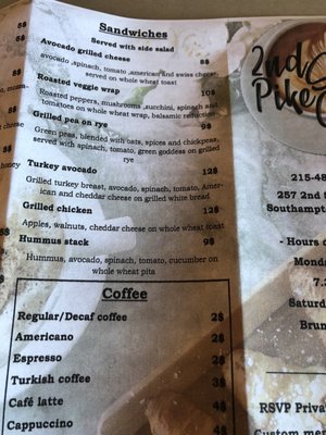 Menu photo 7 2nd Street Pike Grill Southampton, PA